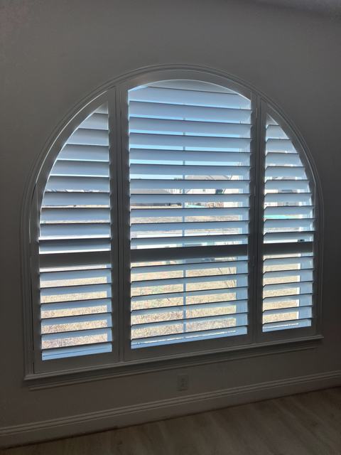 Plantation Shutters installed by Dallas Blinds and Shutters